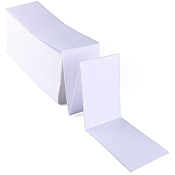 4" x 6" Fan Fold Labels/Box Wholesale